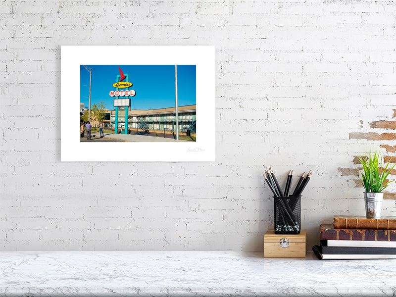 Lorraine Motel Memphis fine art photography print civil rights history landmark