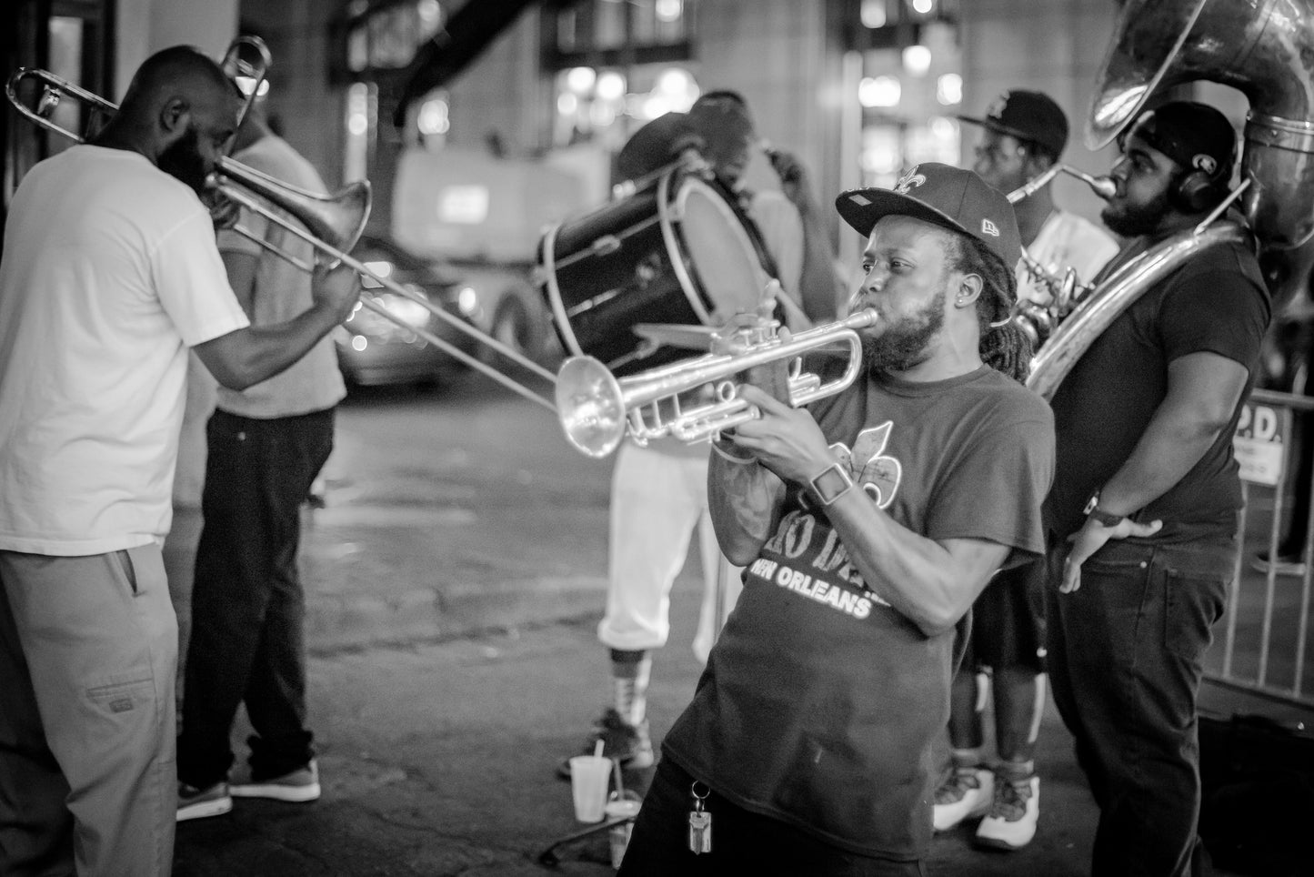 Bourbon St Musician