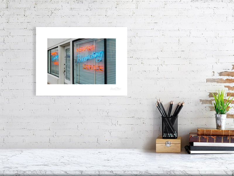 Memphis Recording Service Sun Studio fine art photography print music history landmark