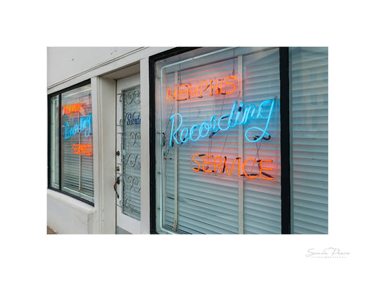 Memphis Recording Service Sun Studio fine art photography print music history landmark