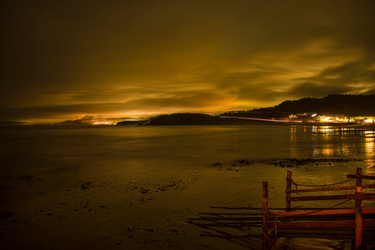 San Francisco Beach at Night