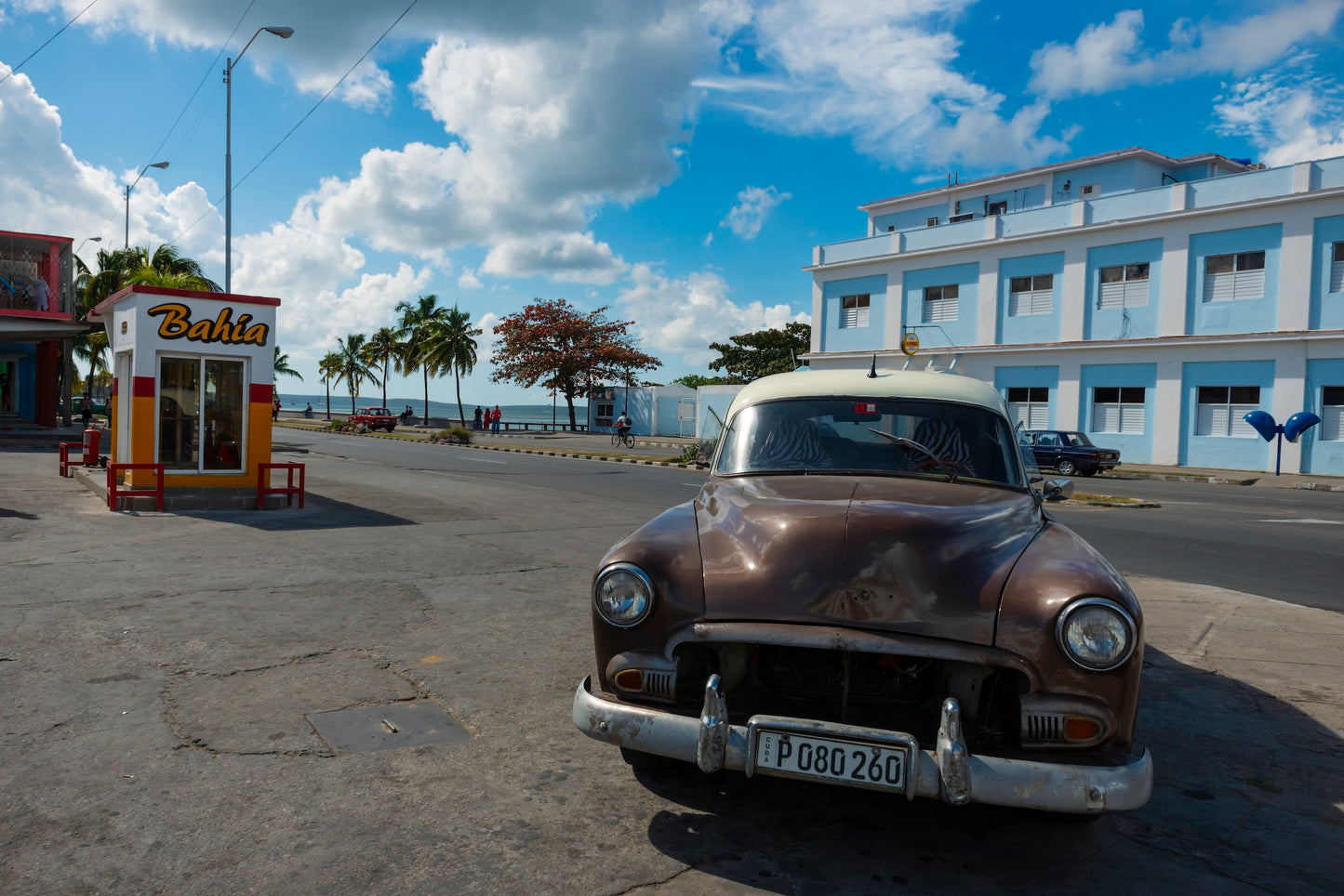 Old American Car Cienfuegos Cuba