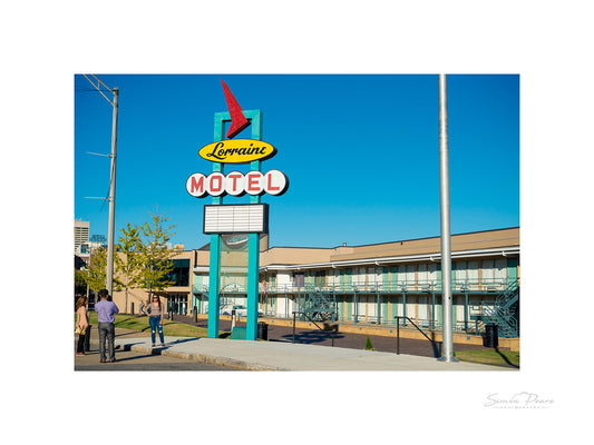 Lorraine Motel Memphis fine art photography print civil rights history landmark